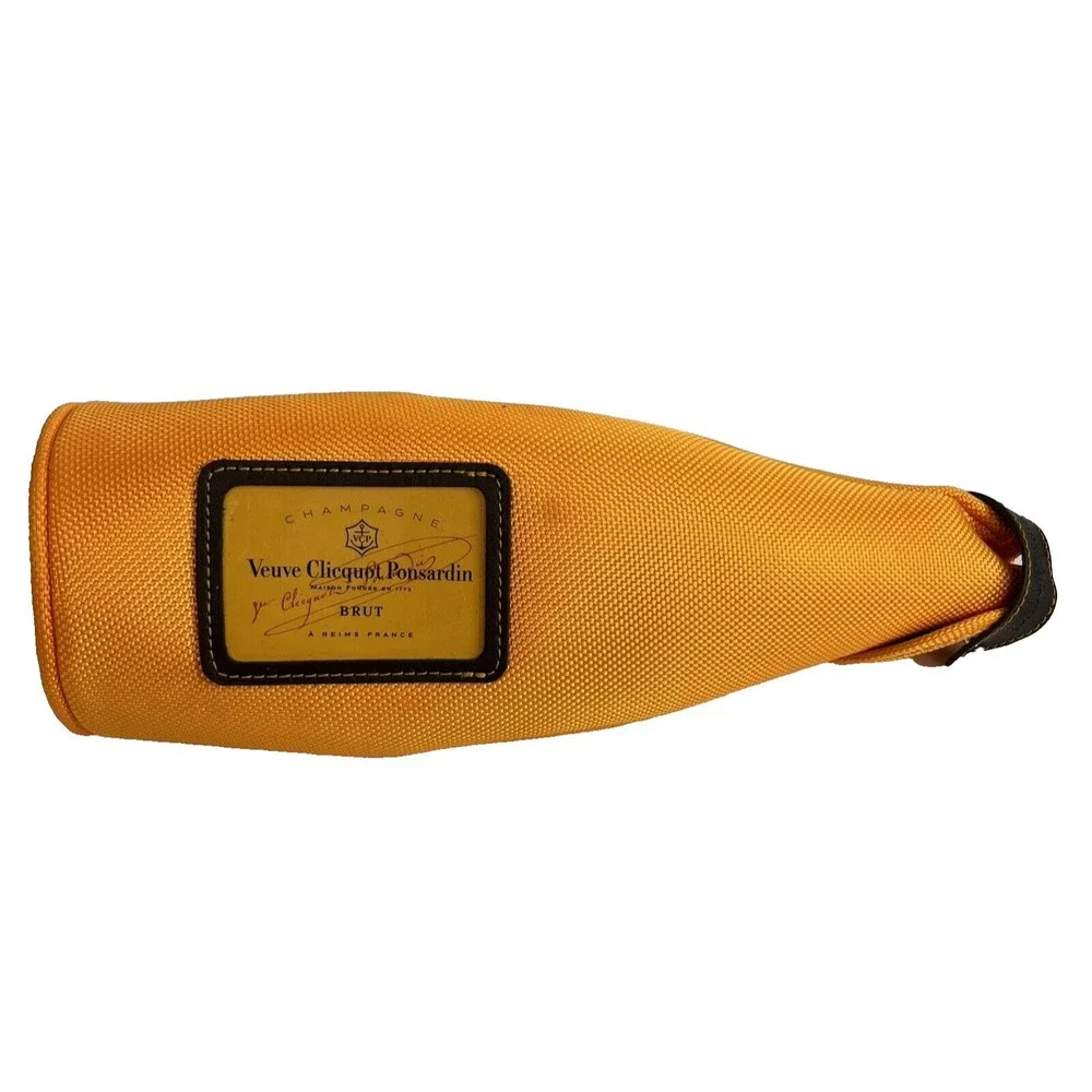 VEUVE CLICQUOT Orange Champagne Insulated Tote‎ Bag ICE JACKET Bottle Carrier